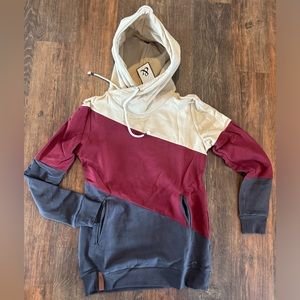 Ampersand Ave. women’s NWT single hooded sweatshirt